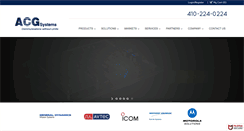 Desktop Screenshot of acgsys.com